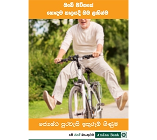 ජ්‍යෙෂ්ඨ පුරවැසි ඉතුරුම් ගිණුම