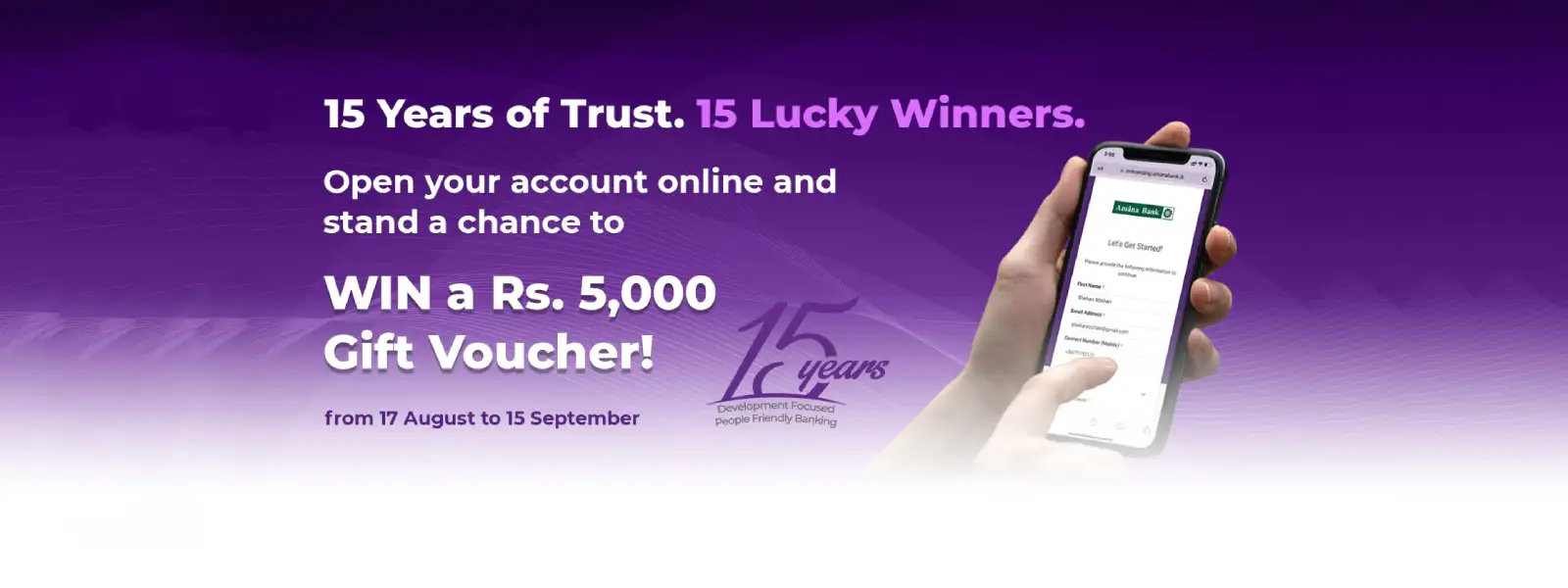 Open an Amana Bank Account Online