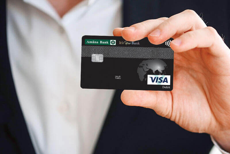 Visa Debit Card - Banking Service Offered by Amãna Bank PLC