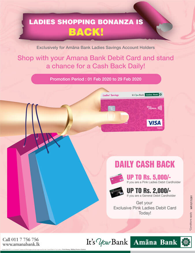 Ladies Shopping Bonanza is back
