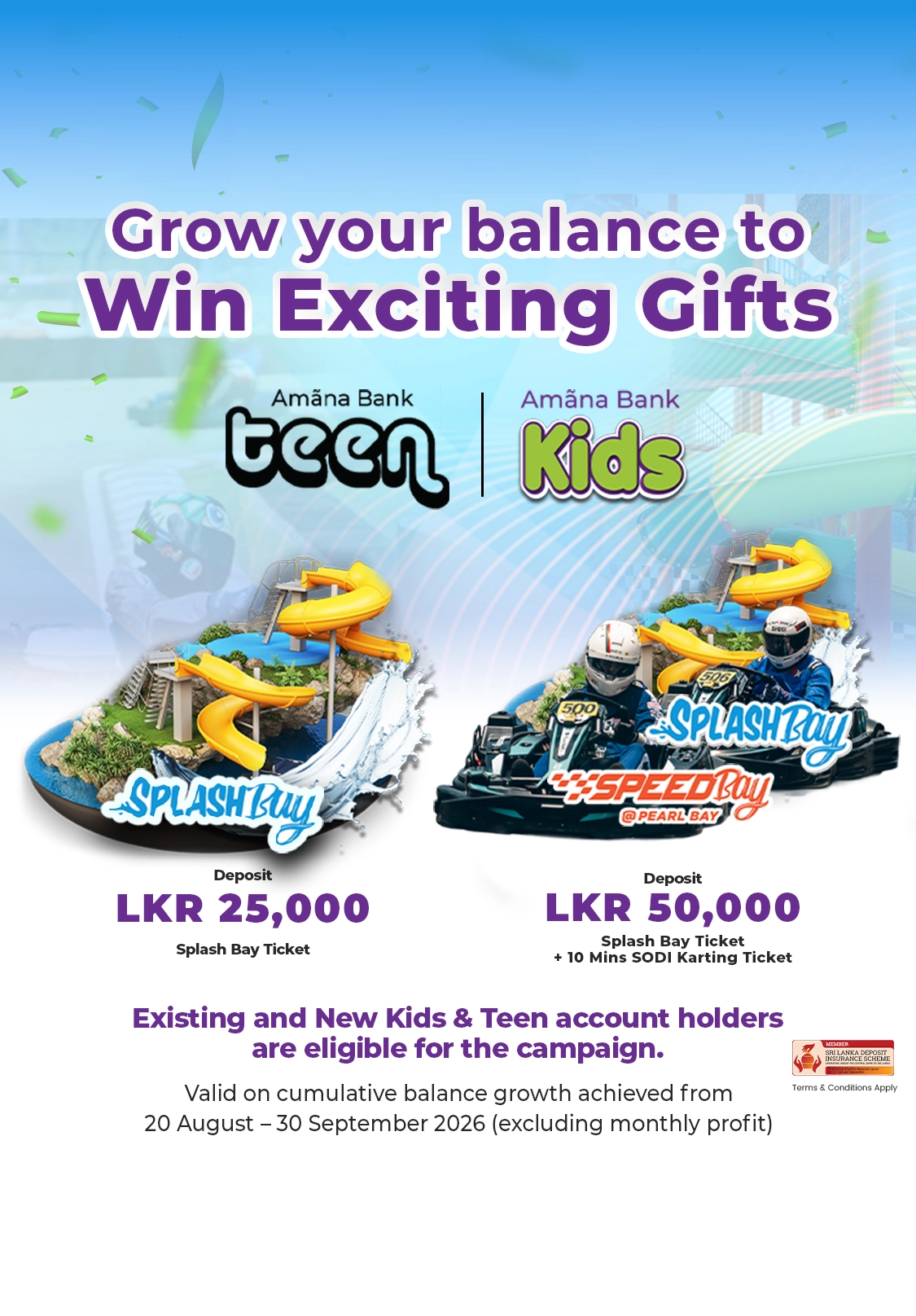 Grow your balance 
