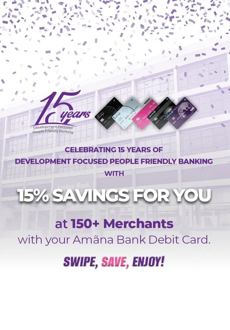 15% savings