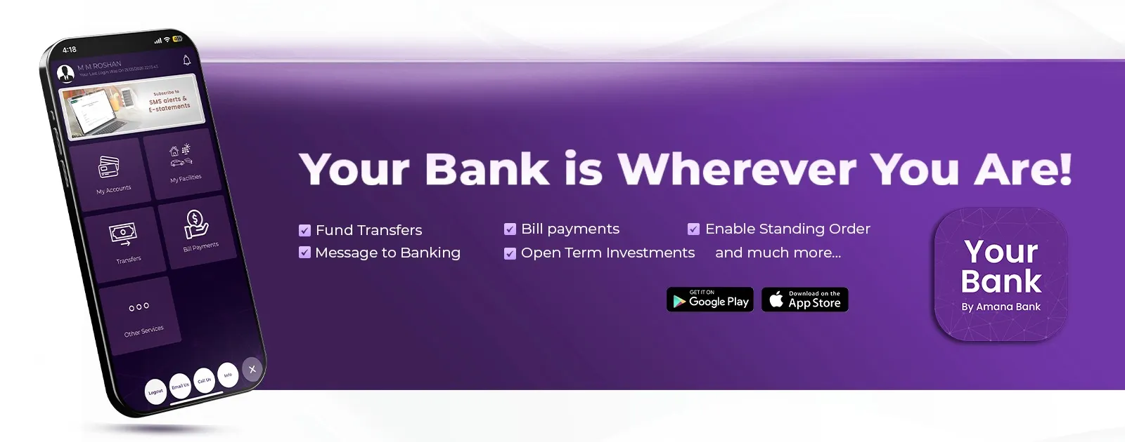 your bank